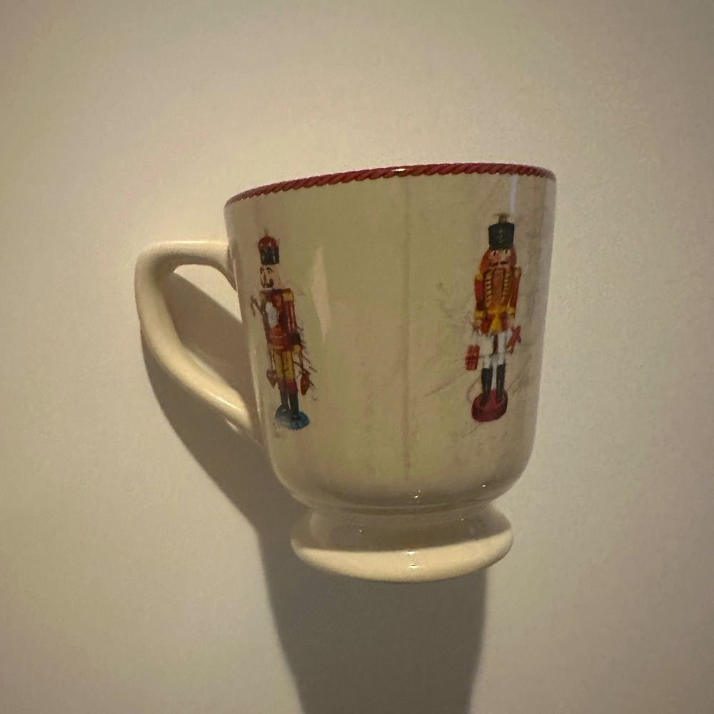 Williams Sonoma nutcracker mug